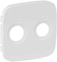 Лицевая панель Legrand Valena Allure для 2-м. розетки TV+SAT белый картинка